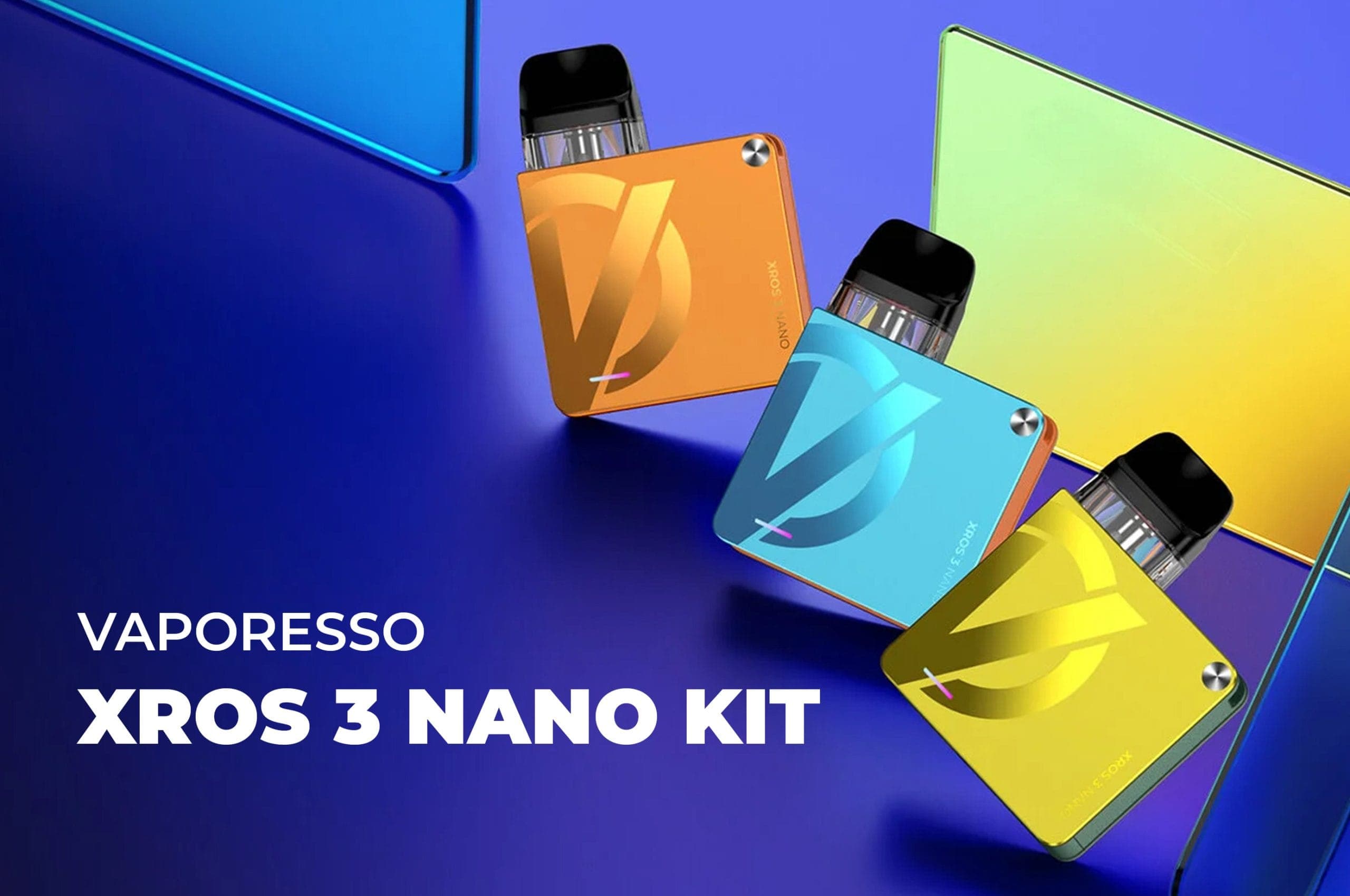 Vaporesso XROS 3 NANO: un estilo que rompe los límites