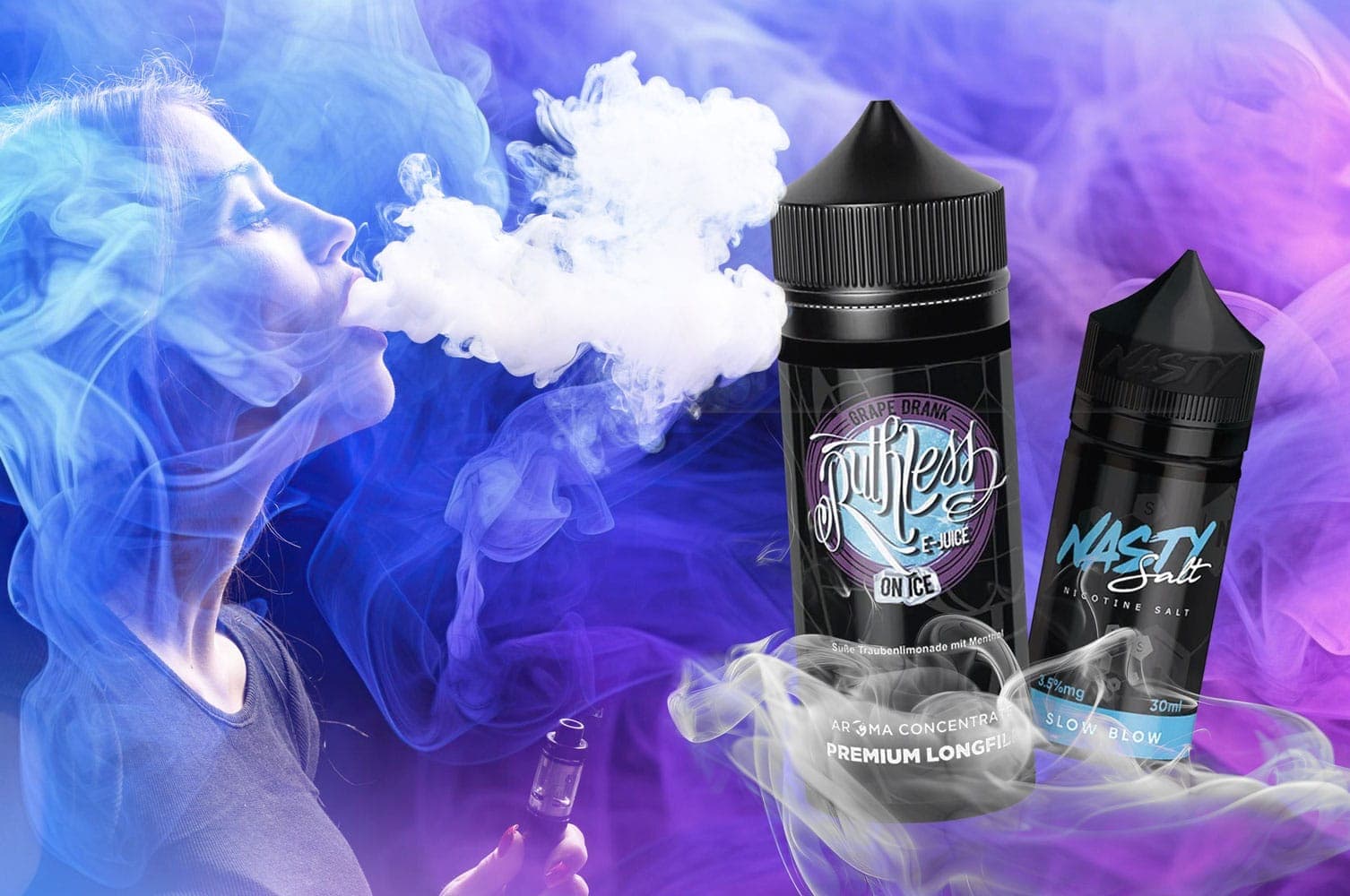 Mejora tu experiencia de vapeo. E-liquids vs Sales de nicotina