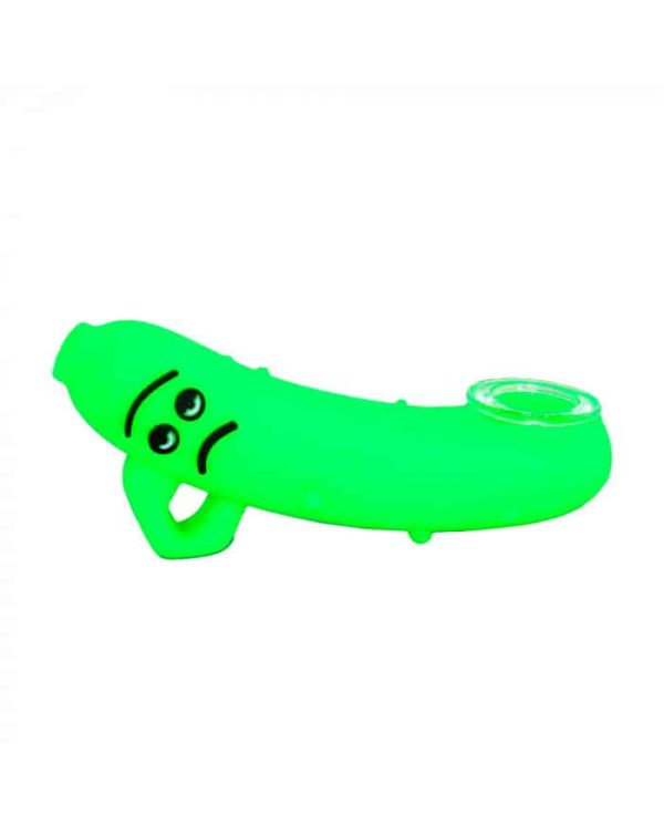 Pipa De Silicona Diseño Banana