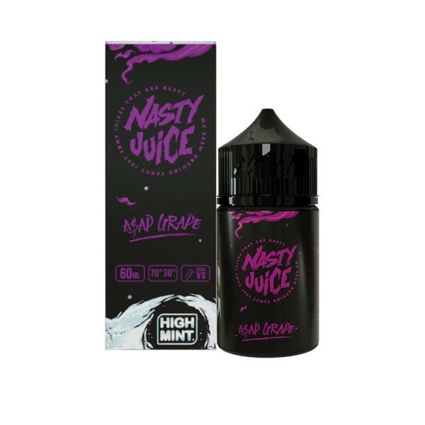 Liquido Nasty Juice Asap Grape High Mint