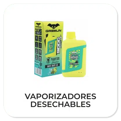 VAPO DESECHABLE, ESLOGAN MARCA GREMLIN VAPE